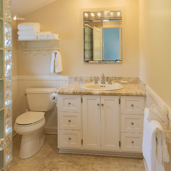 bathroom in classic home