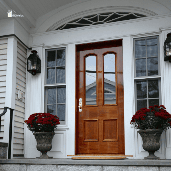 Ornate Wood Door