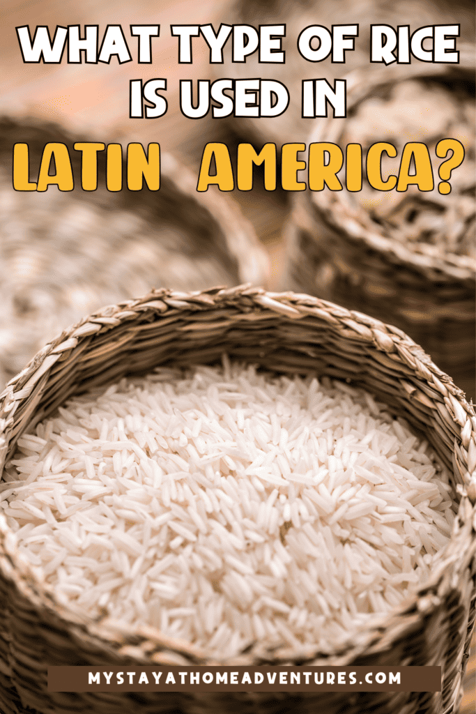 basket full of grains of rice