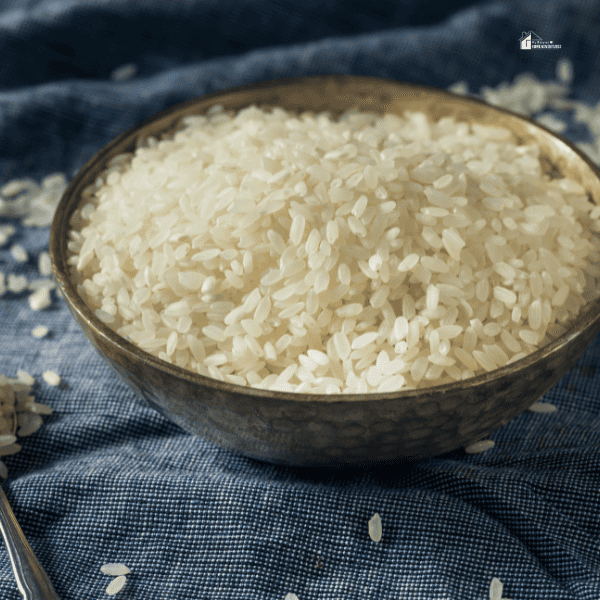 short grain white rice