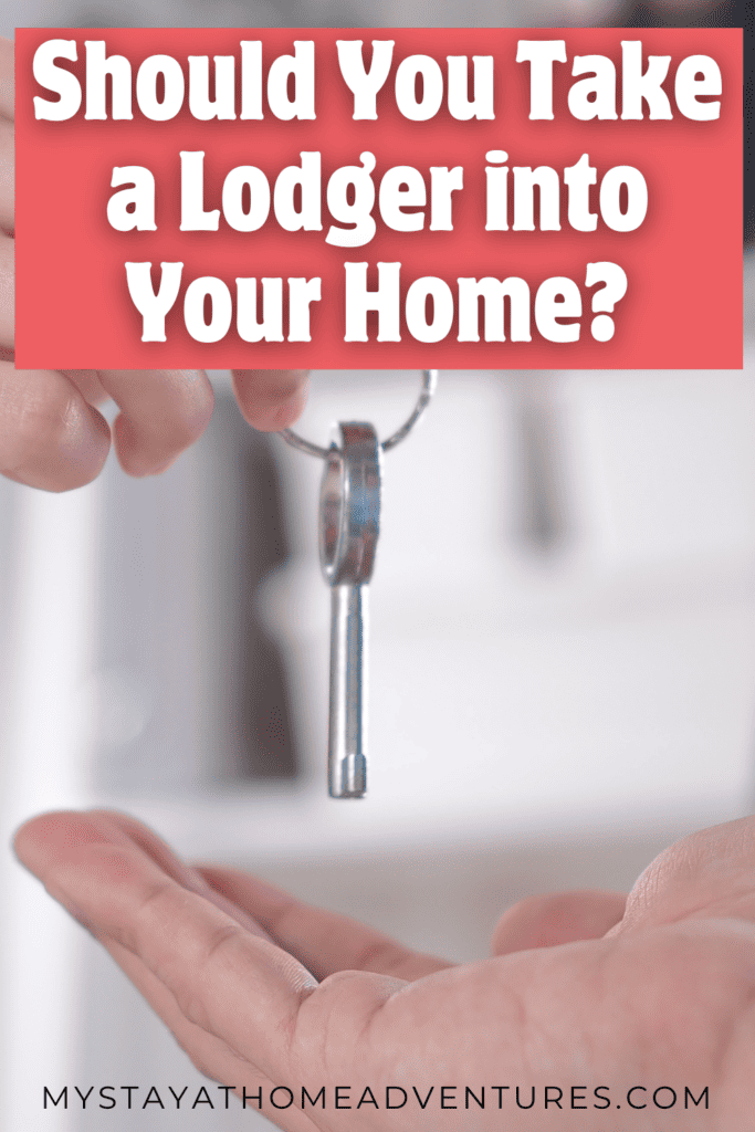 keys being handed over with text: "Should You Take a Lodger into Your Home"