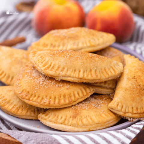 Sweet Empanadas close up Square image