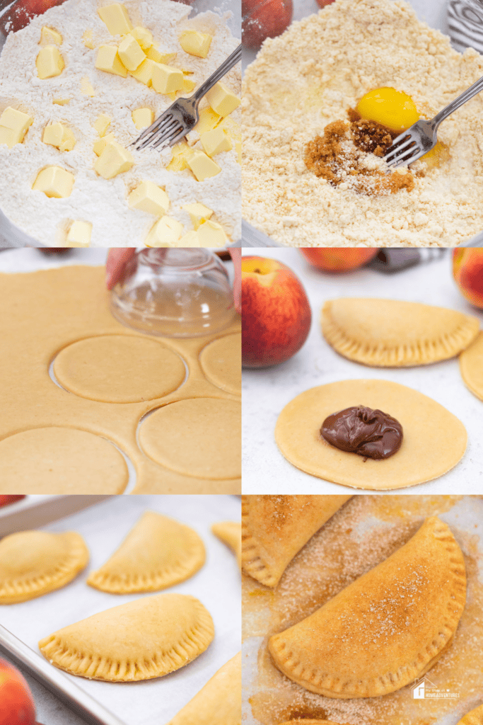 Steps in making Sweet Empanadas