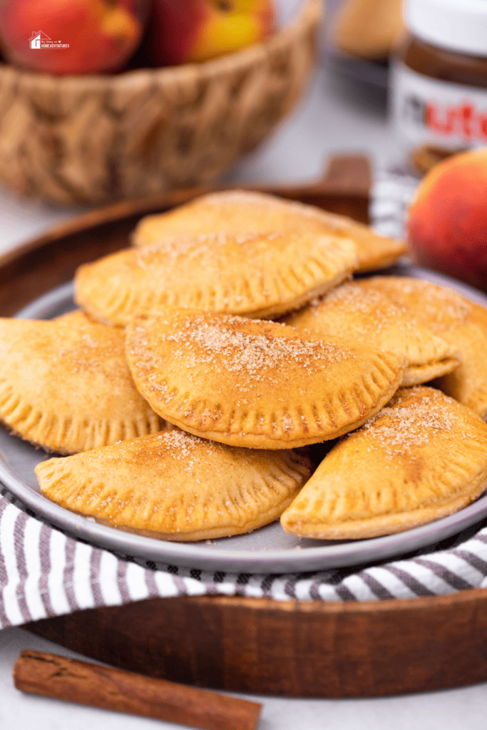 an image of Sweet empanadas in a plate