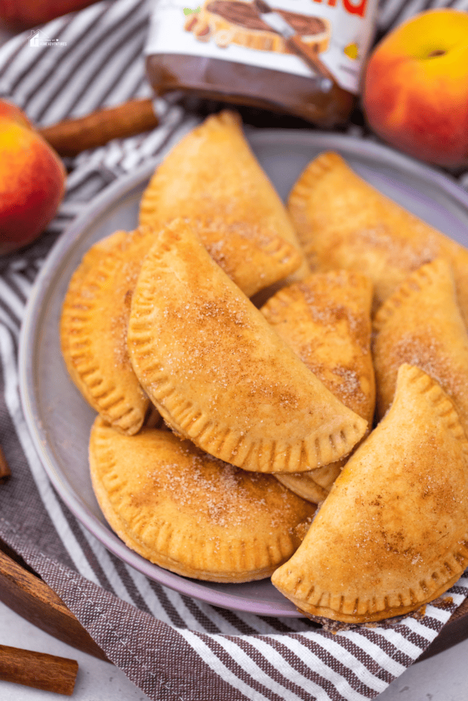 overview image of sweet empanadas in a plate