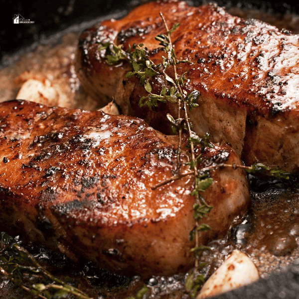 pan seared Pork chops