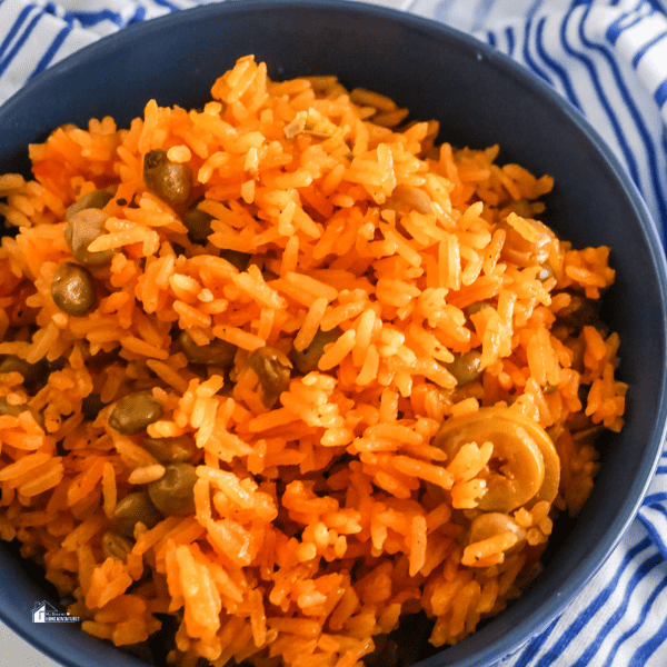an overview image of Arroz Con Grandules