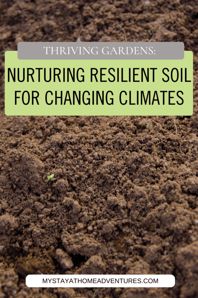 close up image of soil with text overlay
