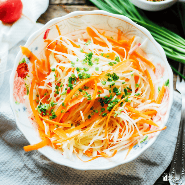 An image of Puerto Rican Cabbage Salad.