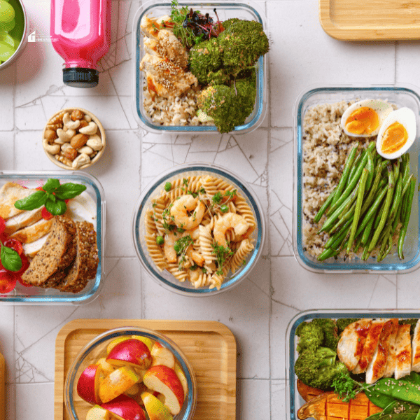 Meal Prep Flat Lay