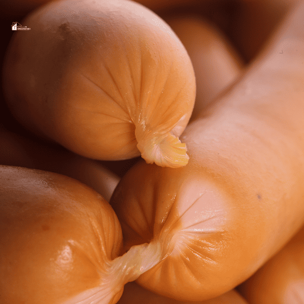 closeup image of Vienna Sausage