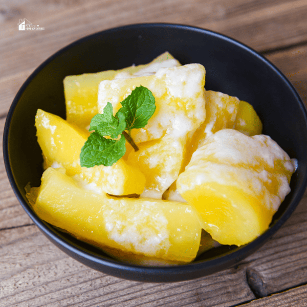 yuca with coconut milk