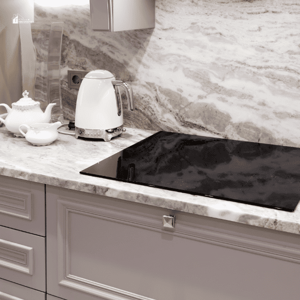 an image of a marble looking quartz countertop