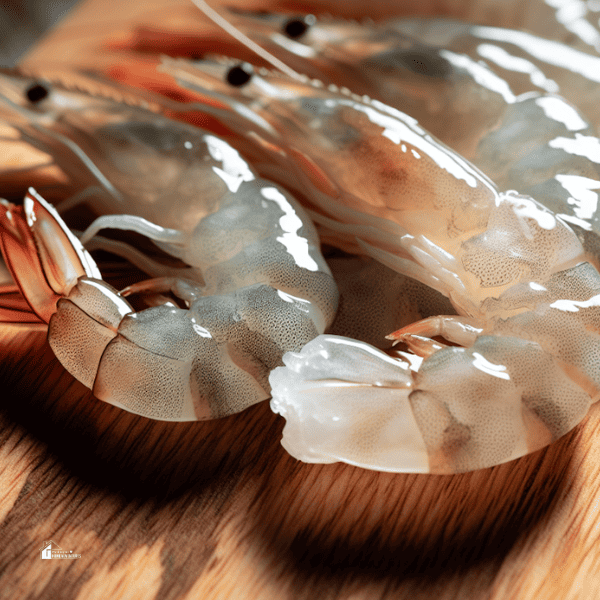 raw shrimp