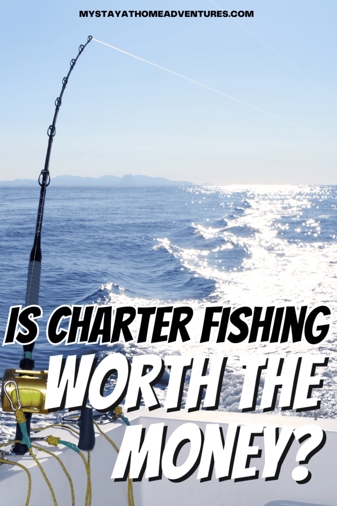 charter fishing rod with text overlay