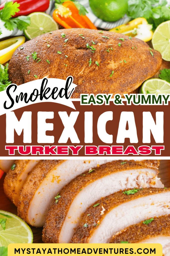 Smoked Mexican Turkey Breast- pin image