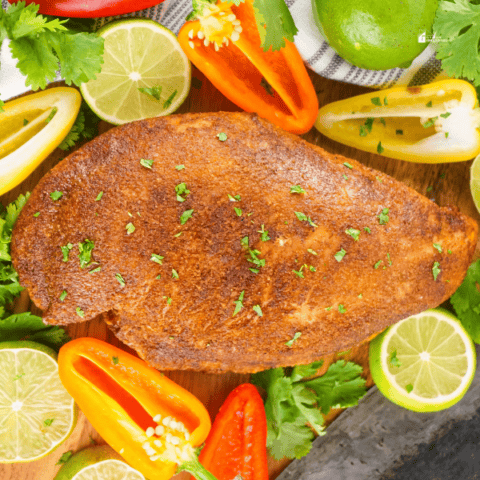 Smoked Mexican Turkey Breast top view