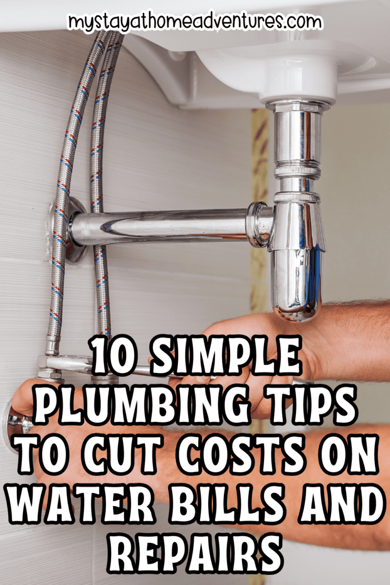 10 Simple Plumbing Tips to Cut Costs on Water Bills and Repairs * My ...