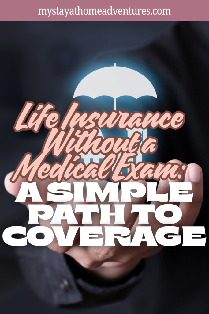 Close-up of hands holding a glowing umbrella icon symbolizing life insurance protection.