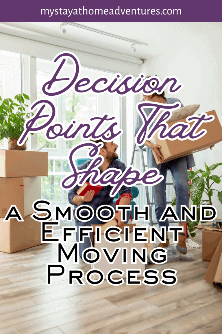 Decision Points That Shape a Smooth and Efficient Moving Process * My ...
