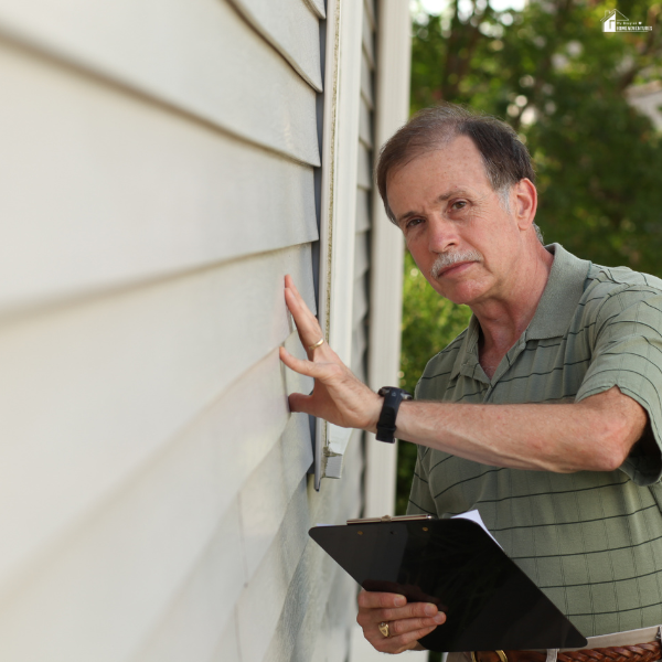 A homeowner evaluates siding as part of strategic exterior upgrades to improve comfort and long-term home value.