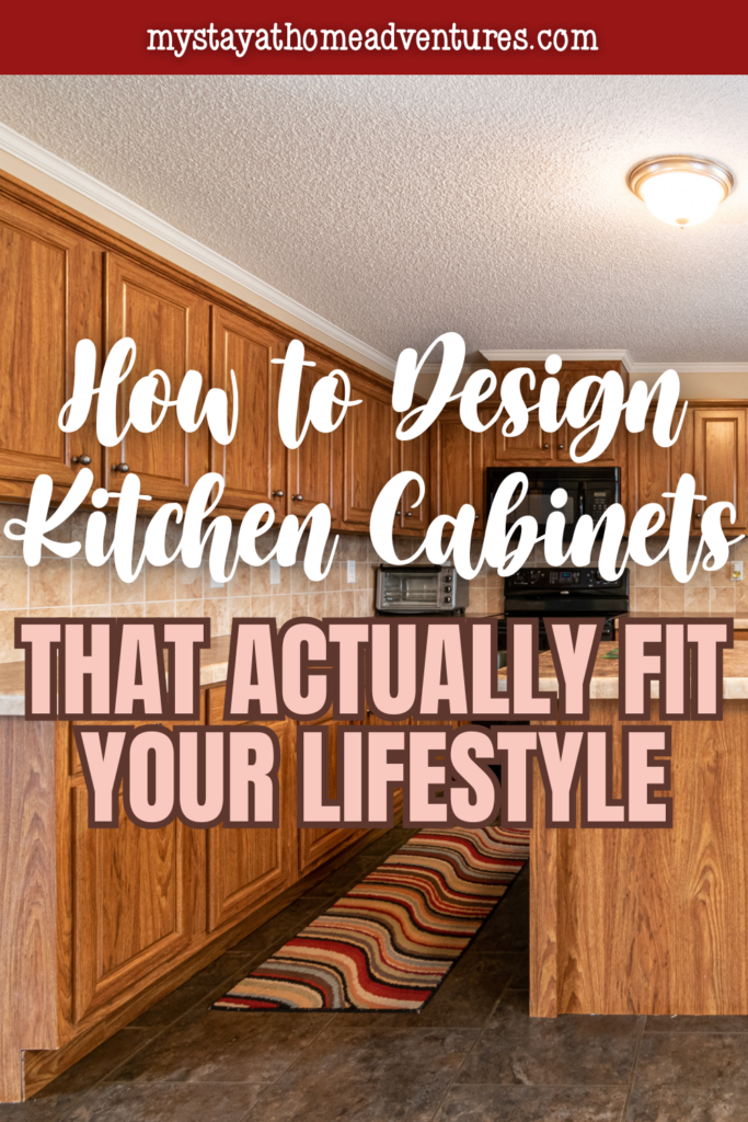 Traditional kitchen with extensive wooden cabinetry and organized layout, illustrating cabinet design tailored to daily routines and storage needs.