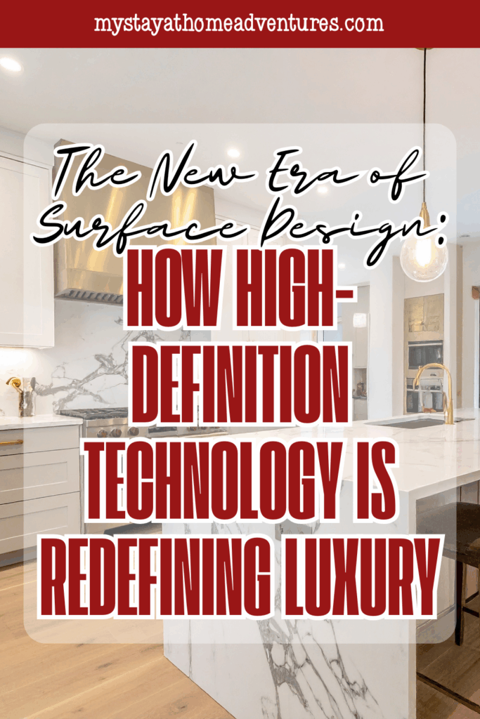 Contemporary kitchen design highlighting how high-definition technology transforms countertops into luxurious focal points.