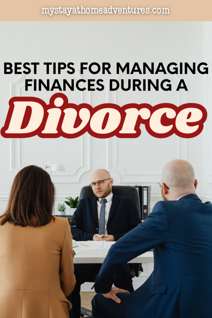 Couple meeting with a lawyer in an office to discuss financial decisions and legal matters during a divorce.