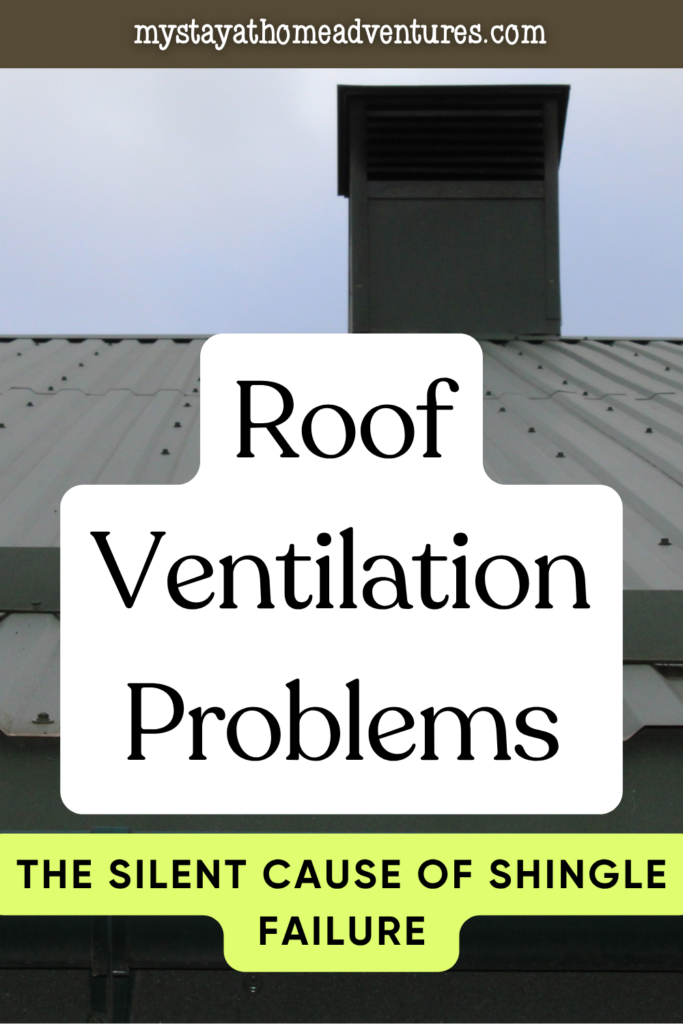 Roof vent installed on a metal roof, representing ventilation issues that can silently cause shingle failure over time.