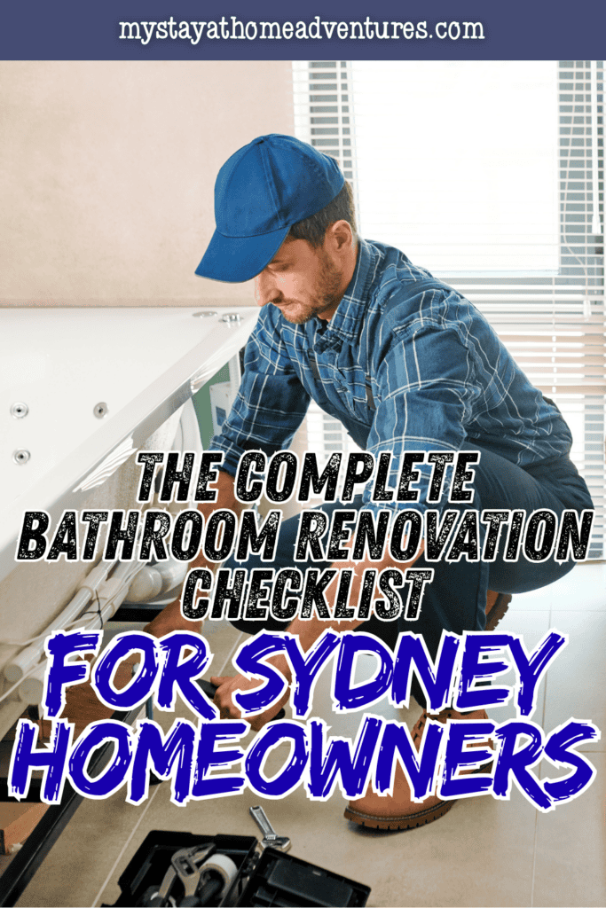 Tradesperson installing bathroom fixtures as part of a well-planned remodeling project focused on quality, functionality, and design.