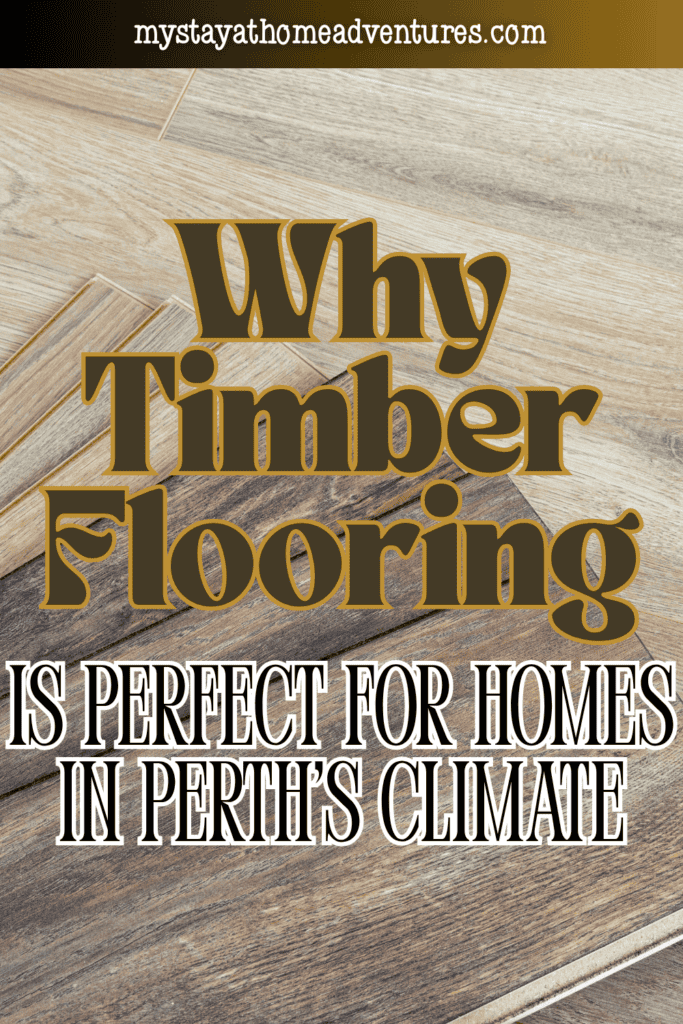Timber flooring installed in a residential setting, showcasing a durable and stylish flooring choice that performs well in Perth’s climate.