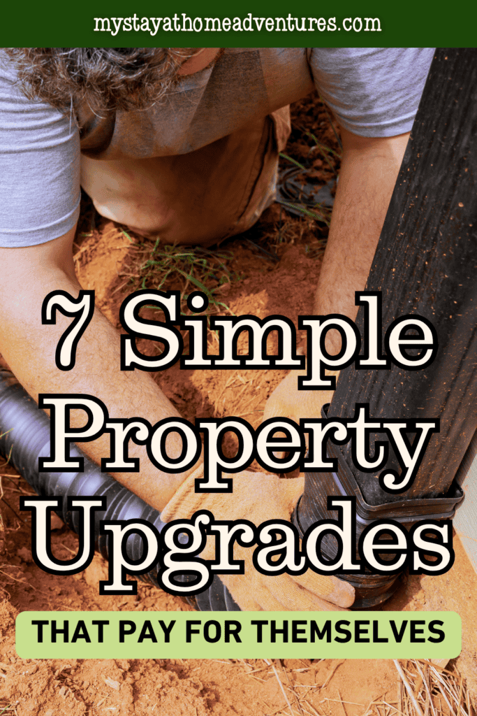 Drainage system installation as a property upgrade that protects the home and improves water management around the property.